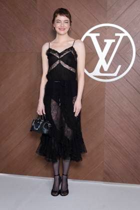 Paris Fashion Week, Gäste der Louis Vuitton Modenschau Celebrities at Vuitton Fashion Show Emma Stone Photo Call for Le Défilé Vuitton Collection Prêt à Porter Automne Hiver 2025 2026 during Paris Fashion Week PFW, on march 10th 2025 Olivier Borde Bestimage Celebrities at Vuitton Fashion Show Ready to Wear Collection Fall Winter 2025 2026 during Paris Fashion Week, on march 10th 2025 Olivier Borde Bestimage  Copyright: xOLIVIERxBORDEx xBESTIMAGExOLIVIERxBORDEx xBESTIMAGEx