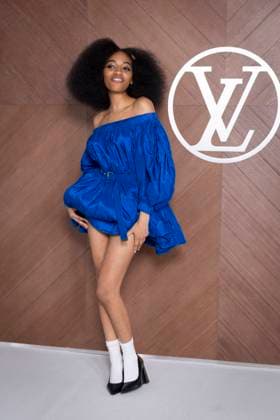 Paris Fashion Week, Gäste der Louis Vuitton Modenschau Celebrities at Vuitton Fashion Show Joyce Cisse Photo Call for Le Défilé Vuitton Collection Prêt à Porter Automne Hiver 2025 2026 during Paris Fashion Week PFW, on march 10th 2025 Olivier Borde Bestimage Celebrities at Vuitton Fashion Show Ready to Wear Collection Fall Winter 2025 2026 during Paris Fashion Week, on march 10th 2025 Olivier Borde Bestimage  Copyright: xOLIVIERxBORDEx xBESTIMAGExOLIVIERxBORDEx xBESTIMAGEx