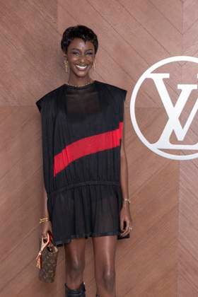 Paris Fashion Week, Gäste der Louis Vuitton Modenschau Celebrities at Vuitton Fashion Show Lous and the Yakuza Photo Call pour Le Défilé Vuitton Collection Prêt à Porter Automne Hiver 2025 2026 lors de la Fashion Week de Paris PFW , le 10 mars 2025 Olivier Borde Bestimage Celebrities at Vuitton Fashion Show Ready to Wear Collection Fall Winter 2025 2026 during Paris Fashion Week, on march 10th 2025 Olivier Borde Bestimage  Copyright: xOLIVIERxBORDEx xBESTIMAGExOLIVIERxBORDEx xBESTIMAGEx