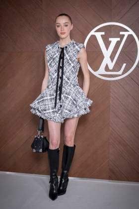 Paris Fashion Week, Gäste der Louis Vuitton Modenschau  Copyright: xOLIVIERxBORDEx xBESTIMAGExOLIVIERxBORDEx xBESTIMAGEx