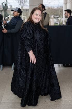 PFW - Gabriela Hearst PAP - Arrivals NB Jessica Gunning attends Gabriela Hearst Womenswear Fall Winter 2025-2026 show as part of Paris Fashion Week on March 10, 2025 in Paris, France. Photo by Nasser Berzane ABACAPRESS.COM Paris France  Copyright: xBerzanexNasser ABACAx