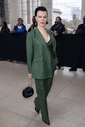 PFW - Gabriela Hearst PAP - Arrivals NB Debi Mazar attends Gabriela Hearst Womenswear Fall Winter 2025-2026 show as part of Paris Fashion Week on March 10, 2025 in Paris, France. Photo by Nasser Berzane ABACAPRESS.COM Paris France  Copyright: xBerzanexNasser ABACAx