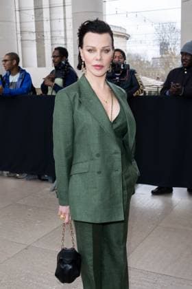 PFW - Gabriela Hearst PAP - Arrivals NB Debi Mazar attends Gabriela Hearst Womenswear Fall Winter 2025-2026 show as part of Paris Fashion Week on March 10, 2025 in Paris, France. Photo by Nasser Berzane ABACAPRESS.COM Paris France  Copyright: xBerzanexNasser ABACAx