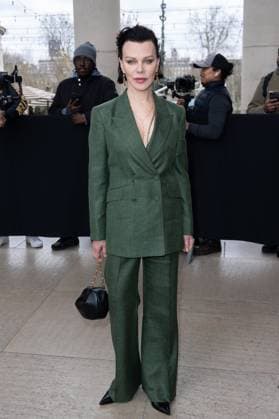 PFW - Gabriela Hearst PAP - Arrivals NB Debi Mazar attends Gabriela Hearst Womenswear Fall Winter 2025-2026 show as part of Paris Fashion Week on March 10, 2025 in Paris, France. Photo by Nasser Berzane ABACAPRESS.COM Paris France  Copyright: xBerzanexNasser ABACAx