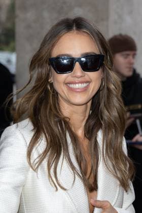 PFW - Gabriela Hearst PAP - Arrivals NB Jessica Alba attends Gabriela Hearst Womenswear Fall Winter 2025-2026 show as part of Paris Fashion Week on March 10, 2025 in Paris, France. Photo by Nasser Berzane ABACAPRESS.COM Paris France  Copyright: xBerzanexNasser ABACAx