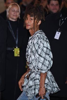 Paris Fashion Week, Gäste der Louis Vuitton Modenschau PFW Louis Vuitton Arrivals Jaden Smith attending the Louis Vuitton Womenswear Fall Winter 2025-2026 show as part of Paris Fashion Week in Paris, France on March 10, 2025. Photo by Aurore Marechal ABACAPRESS.COM Paris France  Copyright: xMarechalxAurore ABACAx