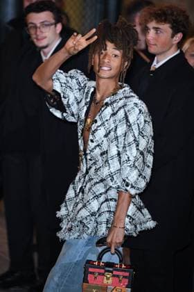 Paris Fashion Week, Gäste der Louis Vuitton Modenschau PFW Louis Vuitton Arrivals Jaden Smith attending the Louis Vuitton Womenswear Fall Winter 2025-2026 show as part of Paris Fashion Week in Paris, France on March 10, 2025. Photo by Aurore Marechal ABACAPRESS.COM Paris France  Copyright: xMarechalxAurore ABACAx