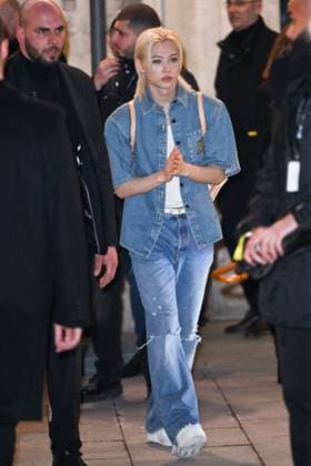 Paris Fashion Week, Gäste der Louis Vuitton Modenschau PFW Louis Vuitton Arrivals Felix attending the Louis Vuitton Womenswear Fall Winter 2025-2026 show as part of Paris Fashion Week in Paris, France on March 10, 2025. Photo by Aurore Marechal ABACAPRESS.COM Paris France  Copyright: xMarechalxAurore ABACAx