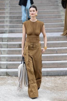 PFW - Zimmermann PAP - Arrivals NB Ophelie Guillermand attends Zimmermann Womenswear Fall Winter 2025-2026 show as part of Paris Fashion Week on March 10, 2025 in Paris, France. Photo by Nasser Berzane ABACAPRESS.COM Paris France  Copyright: xBerzanexNasser ABACAx