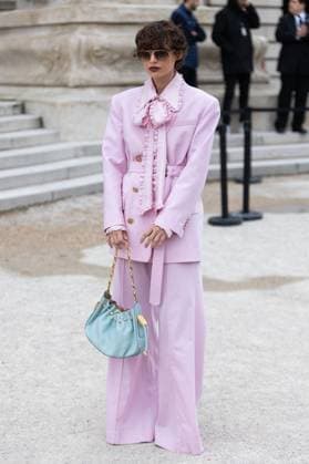 PFW - Zimmermann PAP - Arrivals NB Irina Kro Eicke attends Zimmermann Womenswear Fall Winter 2025-2026 show as part of Paris Fashion Week on March 10, 2025 in Paris, France. Photo by Nasser Berzane ABACAPRESS.COM Paris France  Copyright: xBerzanexNasser ABACAx