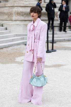 PFW - Zimmermann PAP - Arrivals NB Irina Kro Eicke attends Zimmermann Womenswear Fall Winter 2025-2026 show as part of Paris Fashion Week on March 10, 2025 in Paris, France. Photo by Nasser Berzane ABACAPRESS.COM Paris France  Copyright: xBerzanexNasser ABACAx