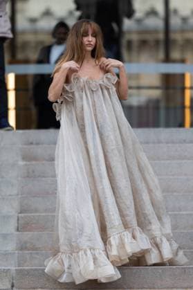 PFW - Zimmermann PAP - Arrivals NB Carla Ginola attends Zimmermann Womenswear Fall Winter 2025-2026 show as part of Paris Fashion Week on March 10, 2025 in Paris, France. Photo by Nasser Berzane ABACAPRESS.COM Paris France  Copyright: xBerzanexNasser ABACAx