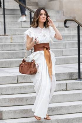 PFW - Zimmermann PAP - Arrivals NB Rose Byrne attends Zimmermann Womenswear Fall Winter 2025-2026 show as part of Paris Fashion Week on March 10, 2025 in Paris, France. Photo by Nasser Berzane ABACAPRESS.COM Paris France  Copyright: xBerzanexNasser ABACAx