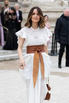 PFW - Zimmermann PAP - Arrivals NB Rose Byrne attends Zimmermann Womenswear Fall Winter 2025-2026 show as part of Paris Fashion Week on March 10, 2025 in Paris, France. Photo by Nasser Berzane ABACAPRESS.COM Paris France  Copyright: xBerzanexNasser ABACAx