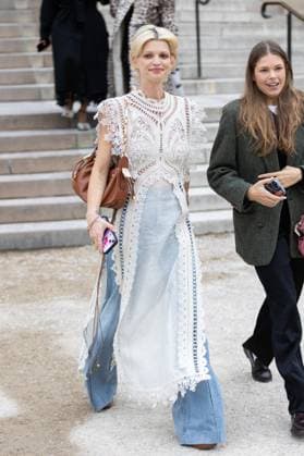 PFW - Zimmermann PAP - Arrivals NB Pixie Geldof attends Zimmermann Womenswear Fall Winter 2025-2026 show as part of Paris Fashion Week on March 10, 2025 in Paris, France. Photo by Nasser Berzane ABACAPRESS.COM Paris France  Copyright: xBerzanexNasser ABACAx