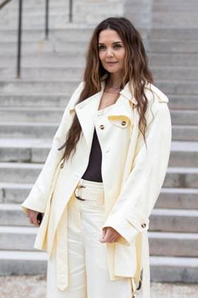 PFW - Zimmermann PAP - Arrivals NB Katie Holmes attends Zimmermann Womenswear Fall Winter 2025-2026 show as part of Paris Fashion Week on March 10, 2025 in Paris, France. Photo by Nasser Berzane ABACAPRESS.COM Paris France  Copyright: xBerzanexNasser ABACAx