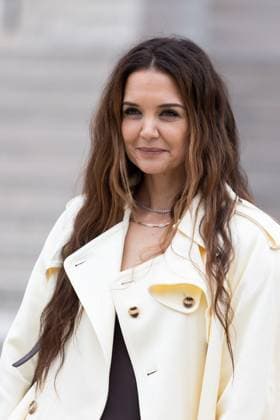 PFW - Zimmermann PAP - Arrivals NB Katie Holmes attends Zimmermann Womenswear Fall Winter 2025-2026 show as part of Paris Fashion Week on March 10, 2025 in Paris, France. Photo by Nasser Berzane ABACAPRESS.COM Paris France  Copyright: xBerzanexNasser ABACAx