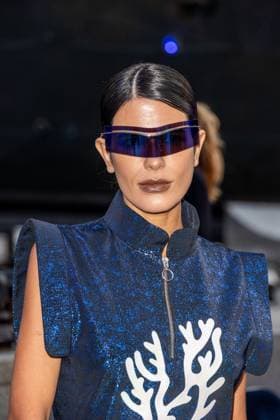 PFW - Pierre Cardin - Frontrow NB Anttónia attends Pierre Cardin Womenswear Fall Winter 2025-2026 show as part of Paris Fashion Week on March 10, 2025 in Paris, France. Photo by Nasser Berzane ABACAPRESS.COM Paris France  Copyright: xBerzanexNasser ABACAx
