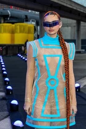 PFW - Pierre Cardin - Frontrow NB Manon Kutner attends Pierre Cardin Womenswear Fall Winter 2025-2026 show as part of Paris Fashion Week on March 10, 2025 in Paris, France. Photo by Nasser Berzane ABACAPRESS.COM Paris France  Copyright: xBerzanexNasser ABACAx