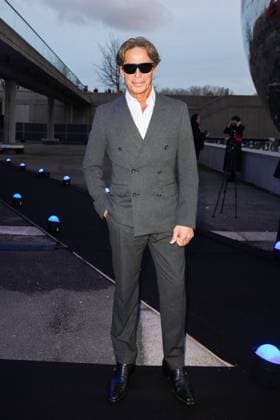 PFW - Pierre Cardin - Frontrow NB Lloyd Klein attends Pierre Cardin Womenswear Fall Winter 2025-2026 show as part of Paris Fashion Week on March 10, 2025 in Paris, France. Photo by Nasser Berzane ABACAPRESS.COM Paris France  Copyright: xBerzanexNasser ABACAx