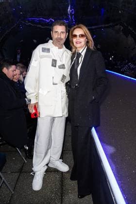 PFW - Pierre Cardin - Frontrow NB Richard Orlinski, Cyrielle Clair attends Pierre Cardin Womenswear Fall Winter 2025-2026 show as part of Paris Fashion Week on March 10, 2025 in Paris, France. Photo by Nasser Berzane ABACAPRESS.COM Paris France  Copyright: xBerzanexNasser ABACAx