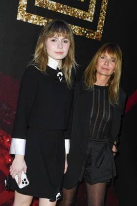 PFW Shiatzy Chen Front Row Mitty Hazanavicius and Axelle Laffont attending the Shiatzy Chen Womenswear Fall Winter 2025-2026 show as part of Paris Fashion Week in Paris, France on March 10, 2025. Photo by Aurore Marechal ABACAPRESS.COM Paris France  Copyright: xMarechalxAurore ABACAx