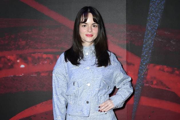PFW Shiatzy Chen Front Row Micaela Wittman attending the Shiatzy Chen Womenswear Fall Winter 2025-2026 show as part of Paris Fashion Week in Paris, France on March 10, 2025. Photo by Aurore Marechal ABACAPRESS.COM Paris France  Copyright: xMarechalxAurore ABACAx