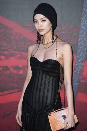 PFW Shiatzy Chen Front Row Lynn Fan attending the Shiatzy Chen Womenswear Fall Winter 2025-2026 show as part of Paris Fashion Week in Paris, France on March 10, 2025. Photo by Aurore Marechal ABACAPRESS.COM Paris France  Copyright: xMarechalxAurore ABACAx