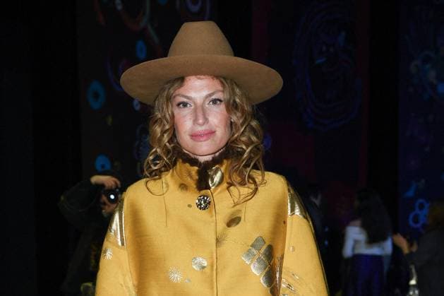 PFW Shiatzy Chen Front Row Aurelie Saada attending the Shiatzy Chen Womenswear Fall Winter 2025-2026 show as part of Paris Fashion Week in Paris, France on March 10, 2025. Photo by Aurore Marechal ABACAPRESS.COM Paris France  Copyright: xMarechalxAurore ABACAx