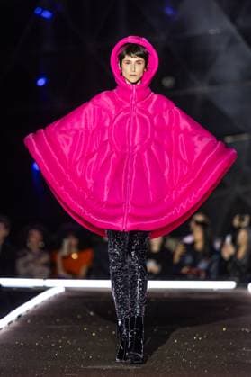 PFW - Pierre Cardin Runway A model walks the runway during Pierre Cardin Womenswear Fall Winter 2025-2026 show as part of Paris Fashion Week on March 10, 2025 in Paris, France. Photo by Nasser Berzane ABACAPRESS.COM Paris France  Copyright: xBerzanexNasser ABACAx
