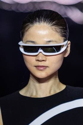 PFW - Pierre Cardin Runway A model walks the runway during Pierre Cardin Womenswear Fall Winter 2025-2026 show as part of Paris Fashion Week on March 10, 2025 in Paris, France. Photo by Nasser Berzane ABACAPRESS.COM Paris France  Copyright: xBerzanexNasser ABACAx
