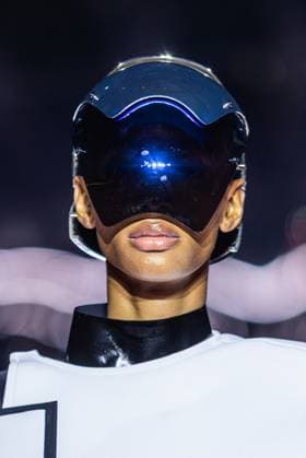 PFW - Pierre Cardin Runway A model walks the runway during Pierre Cardin Womenswear Fall Winter 2025-2026 show as part of Paris Fashion Week on March 10, 2025 in Paris, France. Photo by Nasser Berzane ABACAPRESS.COM Paris France  Copyright: xBerzanexNasser ABACAx