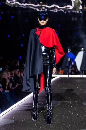 PFW - Pierre Cardin Runway A model walks the runway during Pierre Cardin Womenswear Fall Winter 2025-2026 show as part of Paris Fashion Week on March 10, 2025 in Paris, France. Photo by Nasser Berzane ABACAPRESS.COM Paris France  Copyright: xBerzanexNasser ABACAx