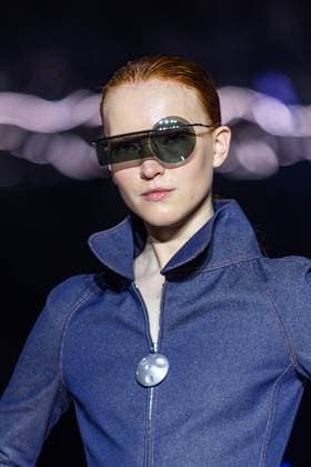 PFW - Pierre Cardin Runway A model walks the runway during Pierre Cardin Womenswear Fall Winter 2025-2026 show as part of Paris Fashion Week on March 10, 2025 in Paris, France. Photo by Nasser Berzane ABACAPRESS.COM Paris France  Copyright: xBerzanexNasser ABACAx