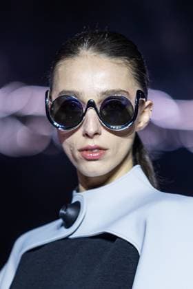 PFW - Pierre Cardin Runway A model walks the runway during Pierre Cardin Womenswear Fall Winter 2025-2026 show as part of Paris Fashion Week on March 10, 2025 in Paris, France. Photo by Nasser Berzane ABACAPRESS.COM Paris France  Copyright: xBerzanexNasser ABACAx