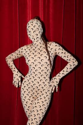 Marine Serre s Fall Winter 2025 women s ready to wear show during Paris Fashion Week Defile pret a porter femme automne hiver 2025 de Marine Serre pendant la semaine de la mode a Paris Une invite 441609 2025 03 10 Paris France  Copyright: xSebastienxFremontx xStarfacex STAR_441609_021