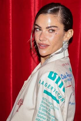 Marine Serre s Fall Winter 2025 women s ready to wear show during Paris Fashion Week Defile pret a porter femme automne hiver 2025 de Marine Serre pendant la semaine de la mode a Paris Clara Berry 441609 2025 03 10 Paris France  Copyright: xSebastienxFremontx xStarfacex STAR_441609_094