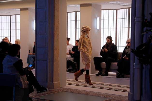Louis Vuitton Ready to Wear Fall Winter 2025 - Paris, March 2025 Louis Vuitton Ready to Wear Fall Winter 2025 - Paris, March 2025, Credit:Zeppelin Avalon  Copyright: xZeppelinx xAvalonx 0974450101
