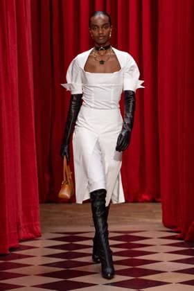 Marine Serre Ready to Wear Fall Winter 2025 - Paris, March 2025 Marine Serre Ready to Wear Fall Winter 2025 - Paris, March 2025, Credit:Zeppelin Avalon  Copyright: xZeppelinx xAvalonx 0974468653