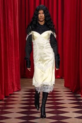 Marine Serre Ready to Wear Fall Winter 2025 - Paris, March 2025 Marine Serre Ready to Wear Fall Winter 2025 - Paris, March 2025, Credit:Zeppelin Avalon  Copyright: xZeppelinx xAvalonx 0974469250
