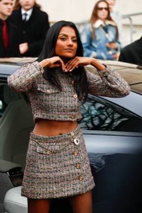 Celebrities at Chanel Fashion Show Ready to Wear Collection Fall Winter 2025 2026 during Paris Fashion Week PFW Simone Ashley at Chanel Fashion Show Ready to Wear Collection Fall Winter 2025 2026 during Paris Fashion Week PFW , March 11, 2025 Clovis Guignebourg Bestimage Celebrities at Chanel Fashion Show Ready to Wear Collection Fall Winter 2025 2026 during Paris Fashion Week, Paris France  Copyright: xClovis-Guignebourg BestimagexClovis-Guignebourg Bestimagex