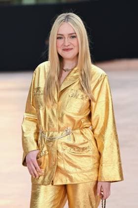 PFW Chanel Photocall Dakota Fanning attending the Chanel Womenswear Fall Winter 2025-2026 show as part of Paris Fashion Week in Paris, France on March 11, 2025. Photo by Aurore Marechal ABACAPRESS.COM Paris France  Copyright: xMarechalxAurore ABACAx