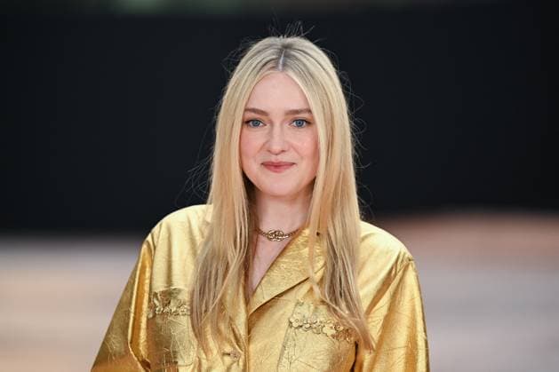 PFW Chanel Photocall Dakota Fanning attending the Chanel Womenswear Fall Winter 2025-2026 show as part of Paris Fashion Week in Paris, France on March 11, 2025. Photo by Aurore Marechal ABACAPRESS.COM Paris France  Copyright: xMarechalxAurore ABACAx