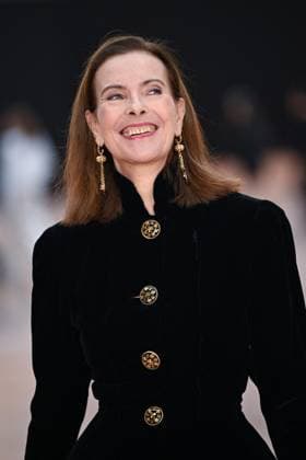 PFW Chanel Photocall Carole Bouquet attending the Chanel Womenswear Fall Winter 2025-2026 show as part of Paris Fashion Week in Paris, France on March 11, 2025. Photo by Aurore Marechal ABACAPRESS.COM Paris France  Copyright: xMarechalxAurore ABACAx