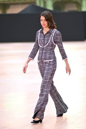 PFW - Charlotte Casiraghi at Chanel Photocall Charlotte Casiraghi attends the Chanel Womenswear Fall Winter 2025-2026 show as part of Paris Fashion Week at Grand Palais on March 11, 2025, in Paris, France. Photo by Franck Castel ABACAPRESS.COM Paris Ile-de-France France  Copyright: xCastelxFranck ABACAx
