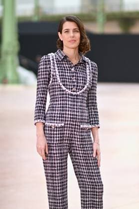 PFW - Charlotte Casiraghi at Chanel Photocall Charlotte Casiraghi attends the Chanel Womenswear Fall Winter 2025-2026 show as part of Paris Fashion Week at Grand Palais on March 11, 2025, in Paris, France. Photo by Franck Castel ABACAPRESS.COM Paris Ile-de-France France  Copyright: xCastelxFranck ABACAx