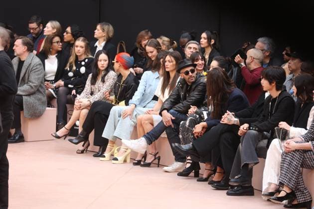 PFW Chanel Front Row JR attending the Chanel Womenswear Fall Winter 2025-2026 show as part of Paris Fashion Week in Paris on March 10, 2025, France. Photo by Jerome Domine ABACAPRESS.COM  Copyright: xDominexJerome ABACAx