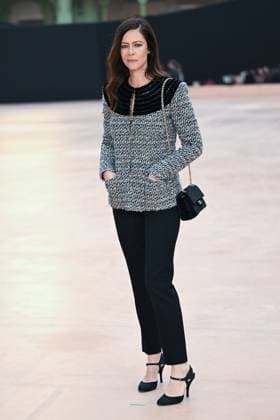 PFW Chanel Photocall Anna Mouglalis attending the Chanel Womenswear Fall Winter 2025-2026 show as part of Paris Fashion Week in Paris, France on March 11, 2025. Photo by Aurore Marechal ABACAPRESS.COM Paris France  Copyright: xMarechalxAurore ABACAx