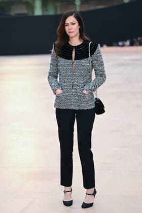 PFW Chanel Photocall Anna Mouglalis attending the Chanel Womenswear Fall Winter 2025-2026 show as part of Paris Fashion Week in Paris, France on March 11, 2025. Photo by Aurore Marechal ABACAPRESS.COM Paris France  Copyright: xMarechalxAurore ABACAx