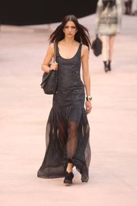 PFW Chanel Runway Models walk the runway during the Chanel Womenswear Fall Winter 2025-2026 show as part of Paris Fashion Week in Paris on March 10, 2025, France. Photo by Jerome Domine ABACAPRESS.COM  Copyright: xDominexJerome ABACAx